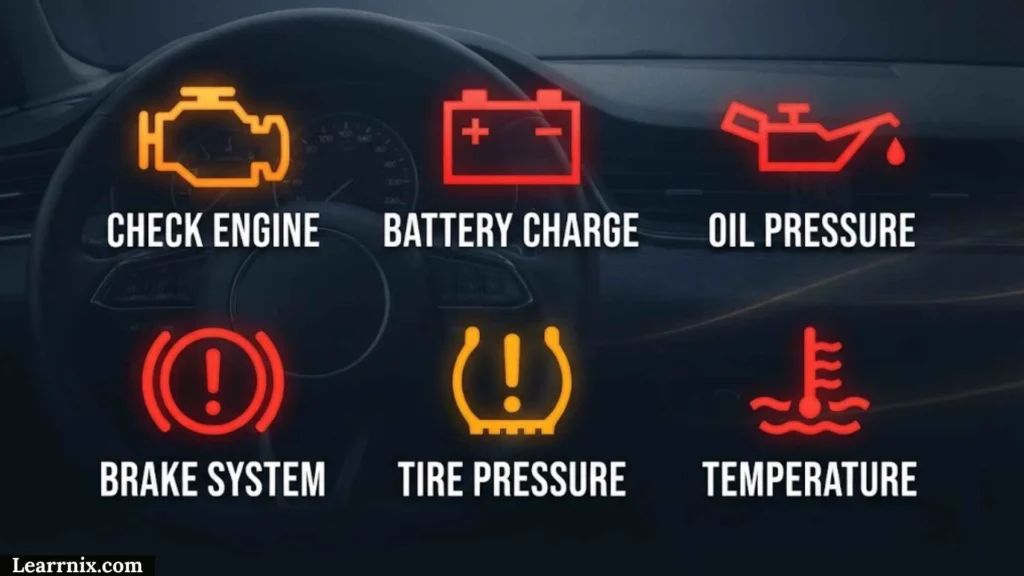Indicator Car Dashboard Symbols And Meanings