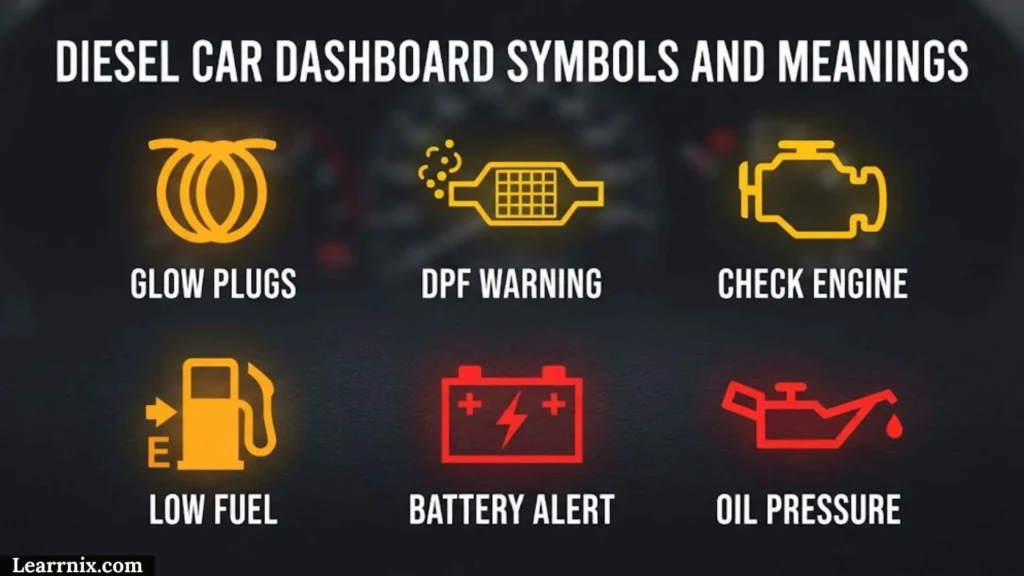 Indicator Car Dashboard Symbols And Meanings