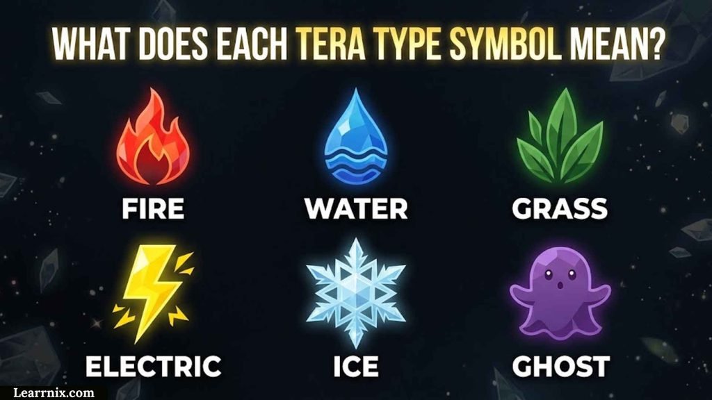 Tera Type Symbols