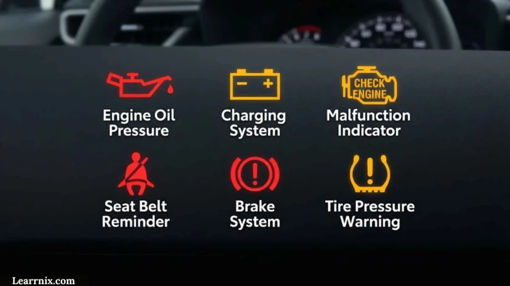 Car Dashboard Symbols And Meanings