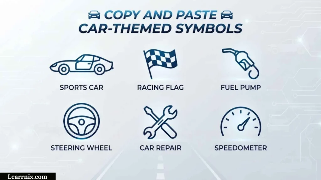Car Symbols