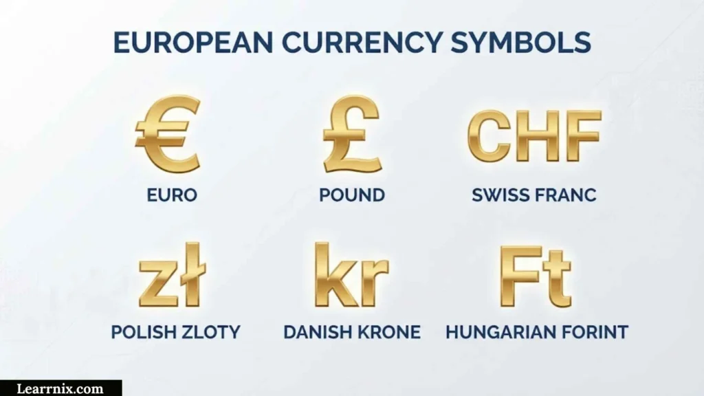 Currency Symbols