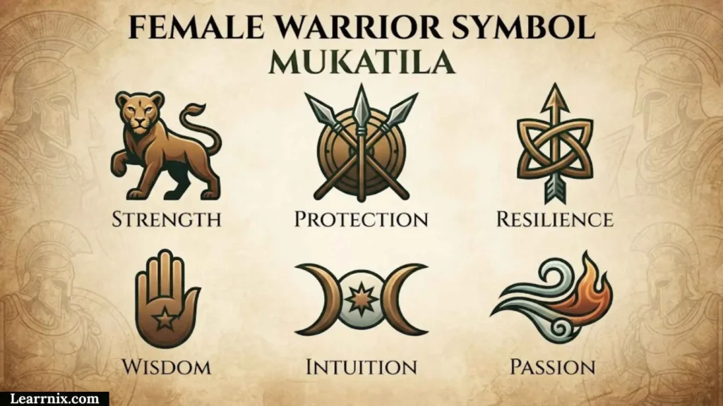 Female Warrior Celtic Symbols