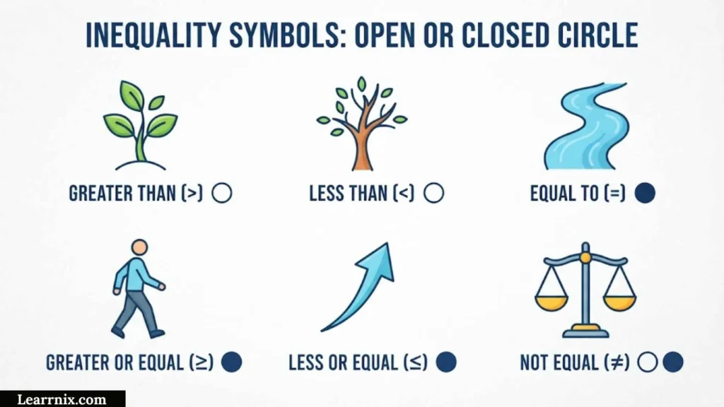 Inequality Symbols