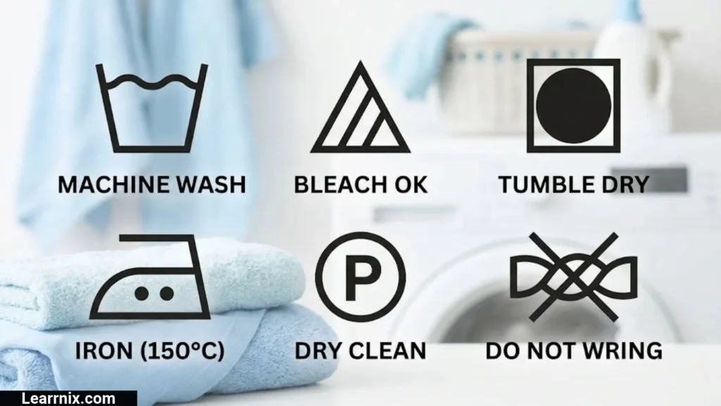 Laundry Care Symbols