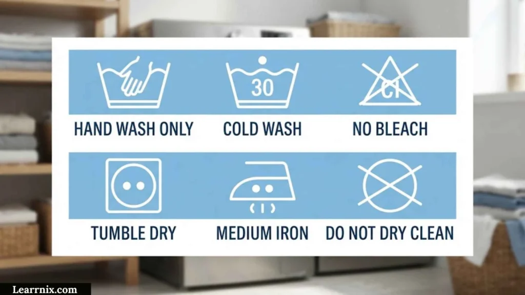 Washing Symbols