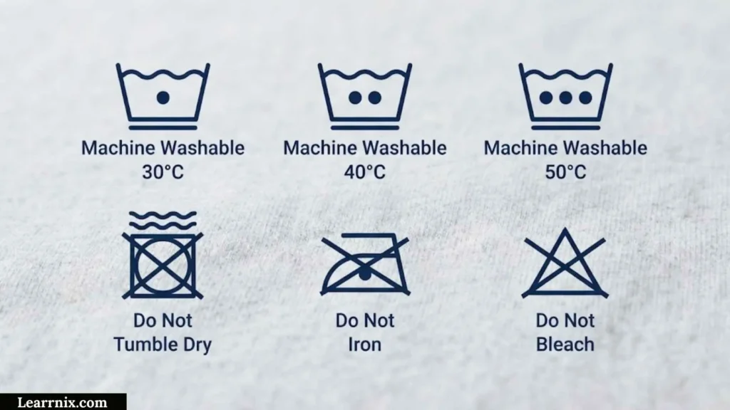 Washing Symbols