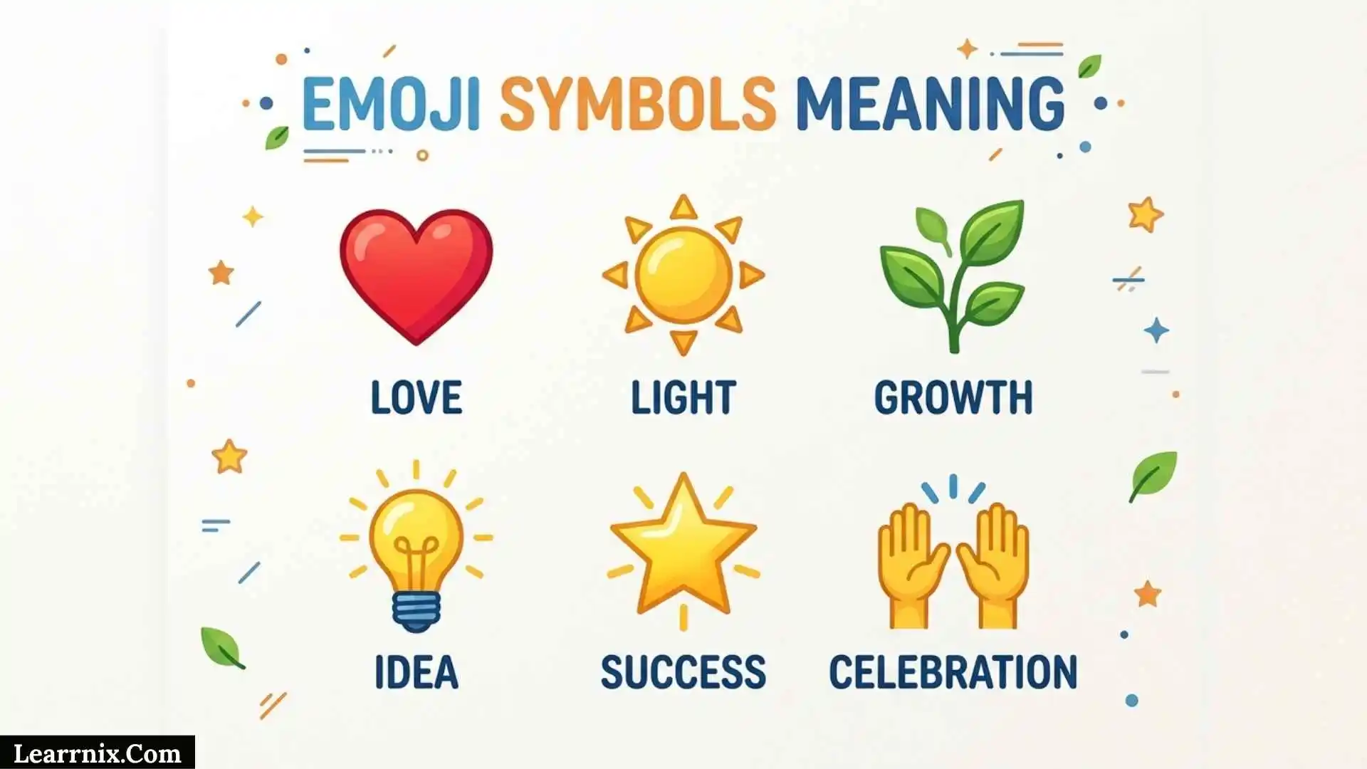 Emoji Symbols Meaning