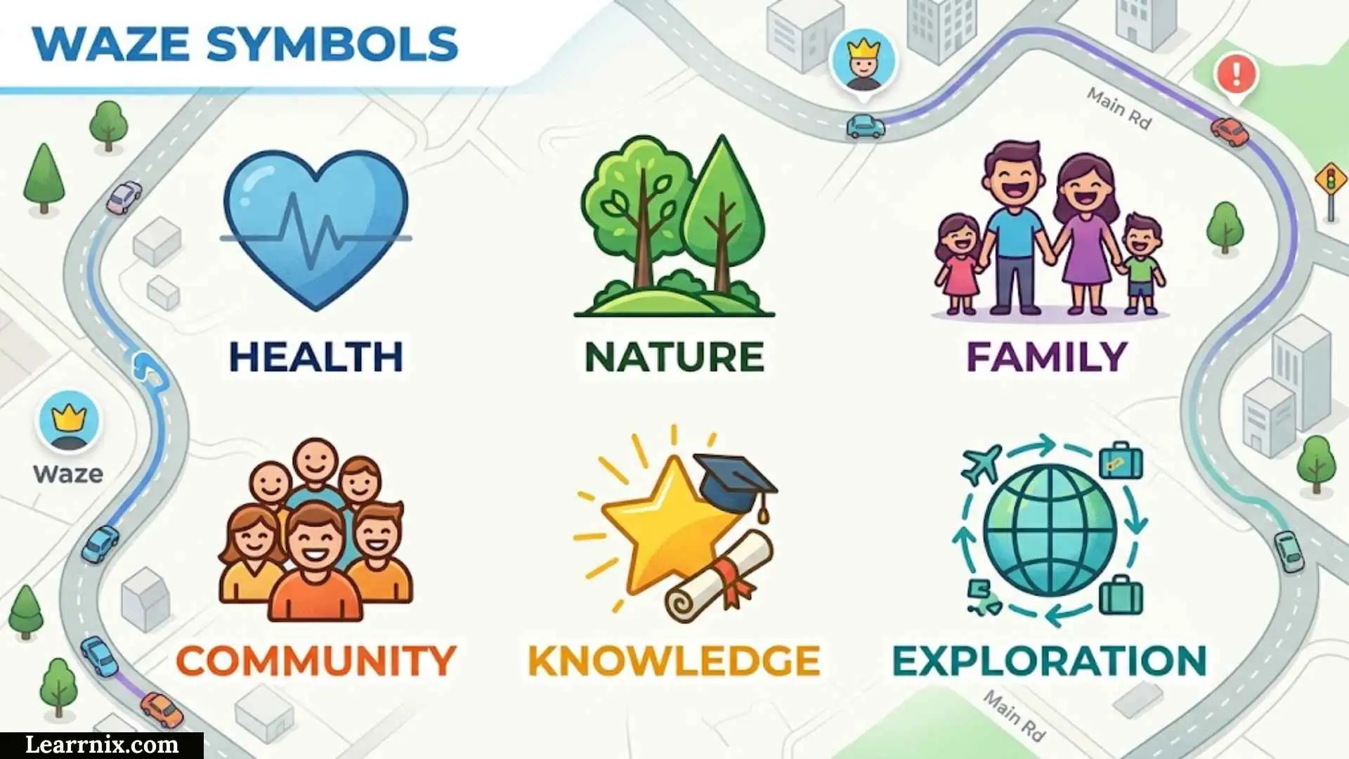 Waze Symbols