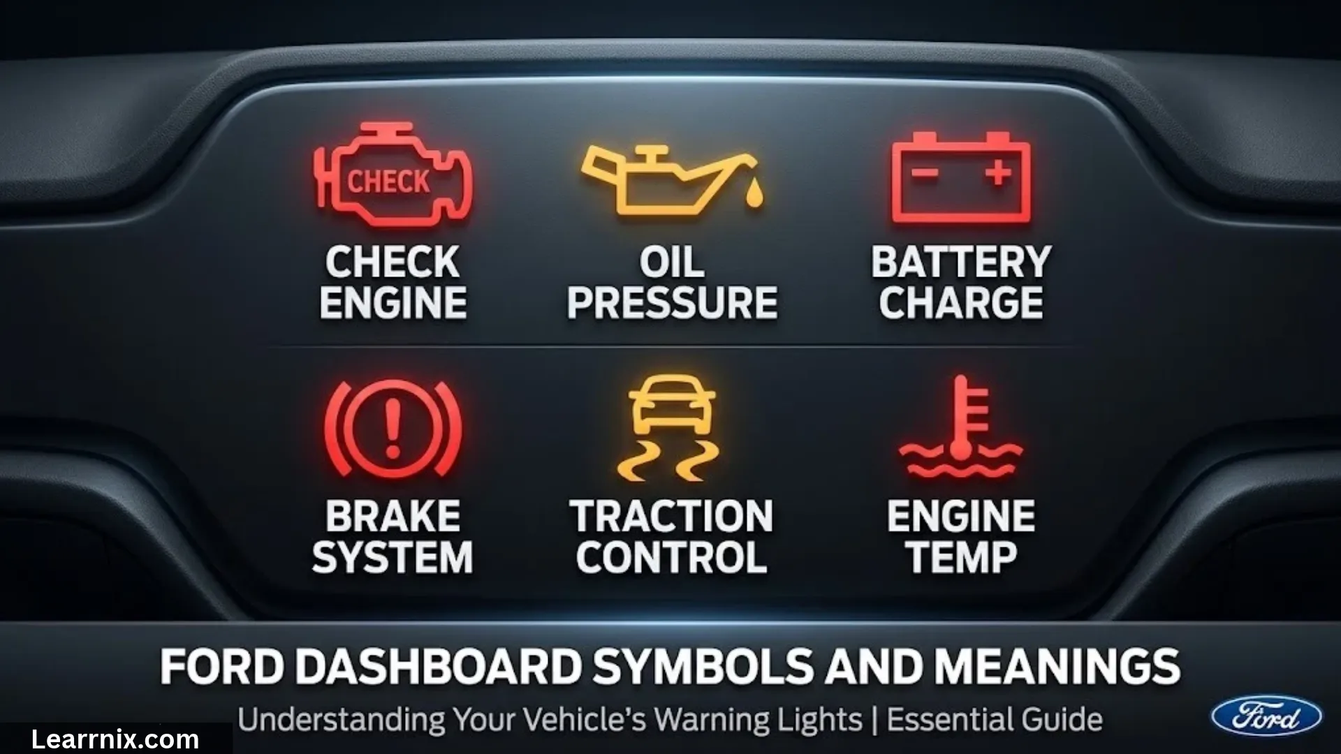 Ford Dashboard Symbols and Meanings